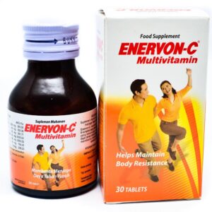 Enervon-C Multivitamin untuk Daya Tahan Tubuh (30 Kapsul)