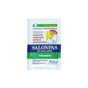 Koyo Salonpas Biru Pereda Nyeri Otot/Pegal Linu (10 Lembar)